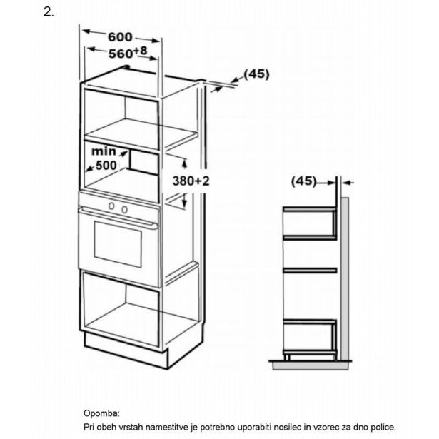 MIKROVALOVNA PEČICA VOX IMWHGD202IX