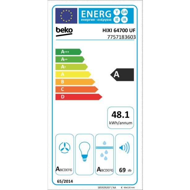 INDUKCIJSKA PLOŠČA BEKO HIXI64700UF