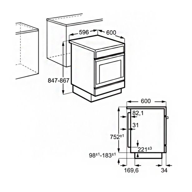 INDUKCIJSKI ŠTEDILNIK CIB6645ABM