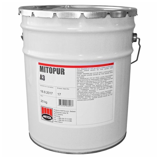 INDUSTRIJSKO LEPILO MITOL MITOPUR A3 KOMP.A 20 KG