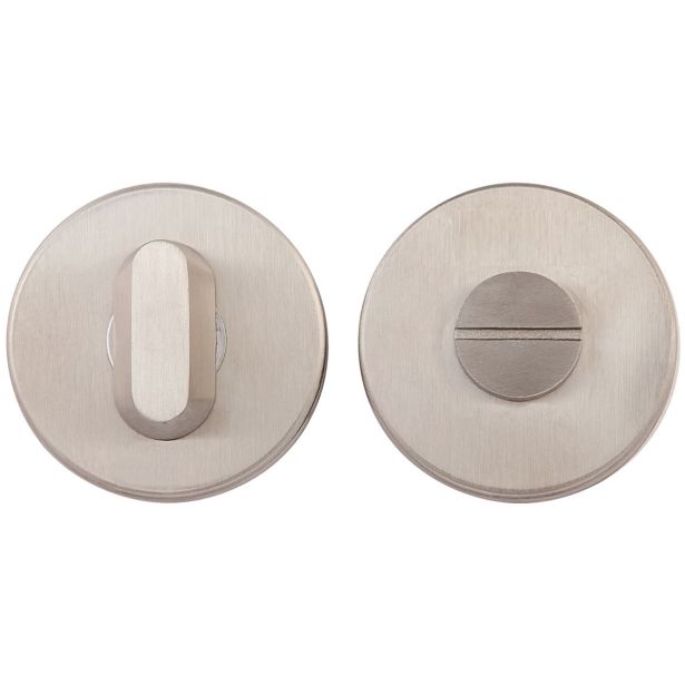 INOX KLJUKA ZA VRATA APECS H0204 INOX + WC WC Z ROZETO