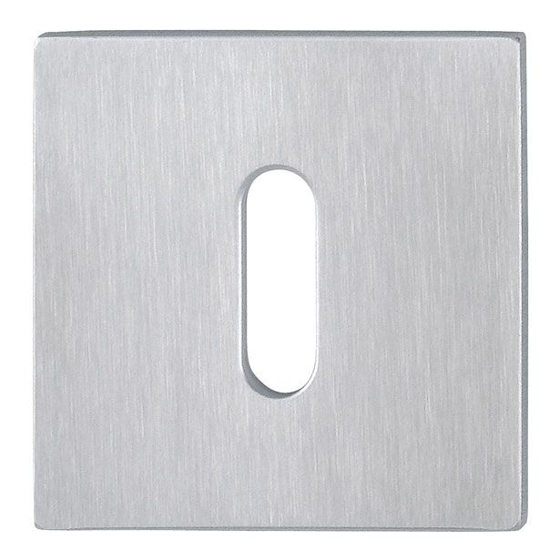 INOX KLJUKA ZA VRATA HOPPE KVADRATNA PLOSKA ROZETA F69, KLJUČ PAR=2 KOS