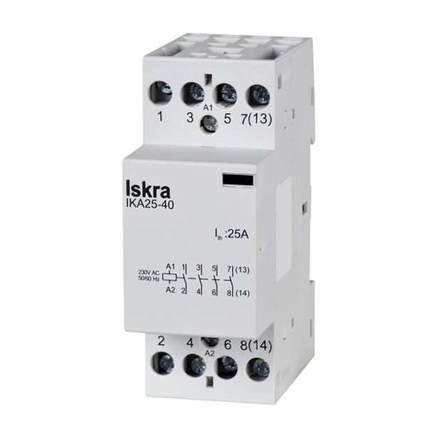 INŠTALACIJSKI KONTAKTOR ISKRA-MIS IKA25-22 230VAC 50/60HZ