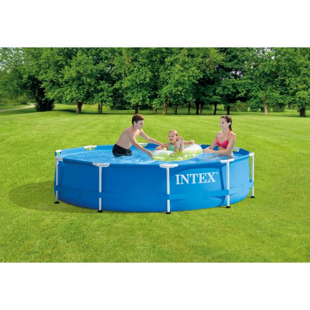 INTEX BAZEN METAL FRAME SET (W/220-240V ČRP.FILTER) 3.05M X 0.76M 28202NP