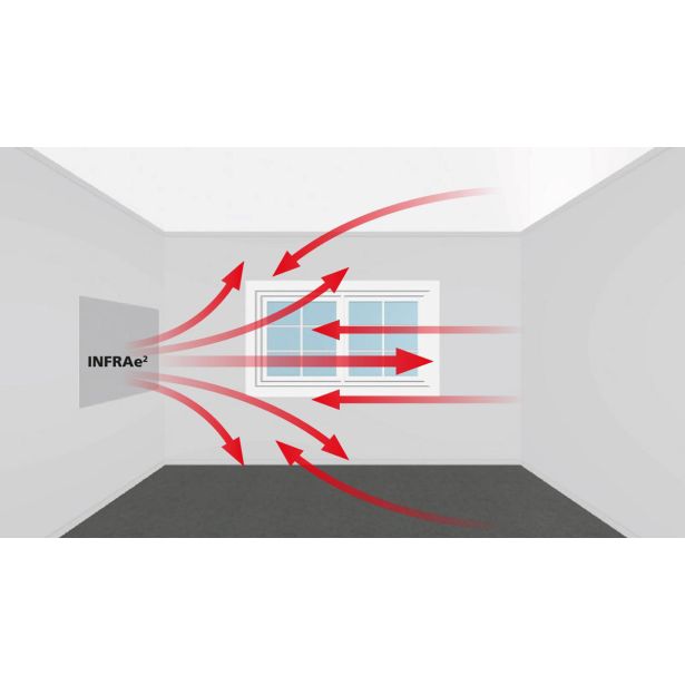IR PANEL INFRAE2 600W BASE2