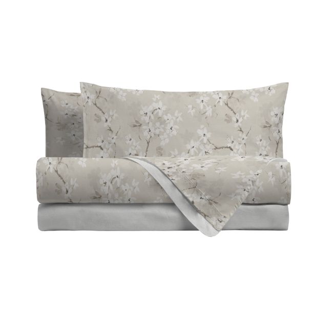 POSTELJNINA AMO LA CASA IRENE KREM 140X200 / 60X80CM