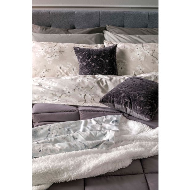 POSTELJNINA AMO LA CASA IRENE KREM 140X200 / 60X80CM