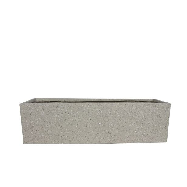 FIBER ZUNANJI LONEC IVO KORITO 60X17X17 BEIGE KAMEN