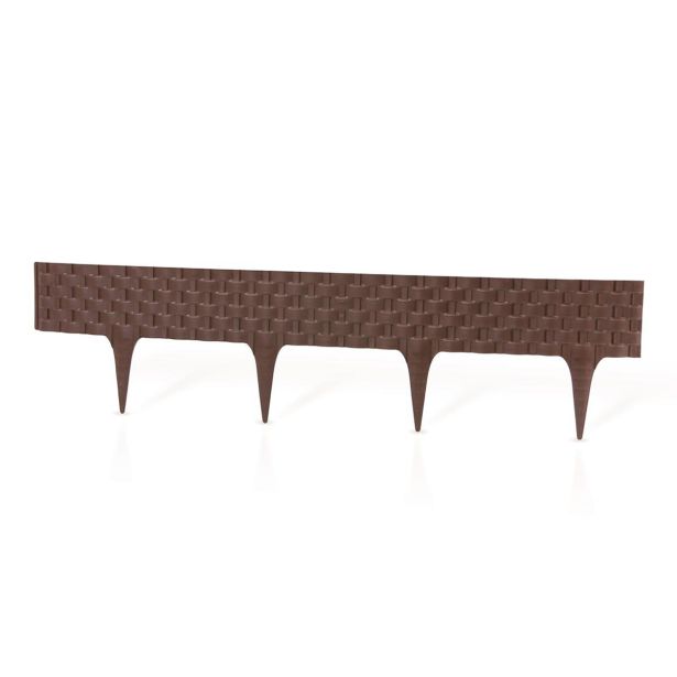 IZD. ZA UREJANJE POVRŠIN PVC PALISADA RATTAN RJAVA GPPRAT-08-025BR 1/3