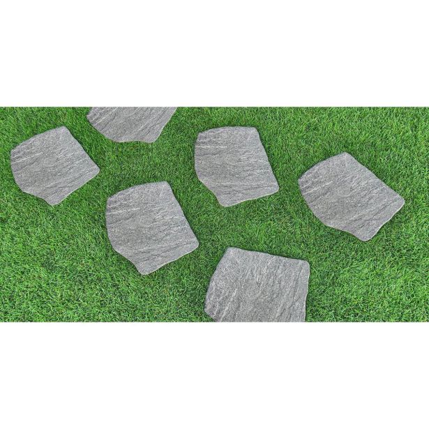 IZDELEK IZ KAMNA ALPCOLOR STOPNIK IZ UMETNEGA KAMNA SVETLO SIV 36-42,DEB 2CM