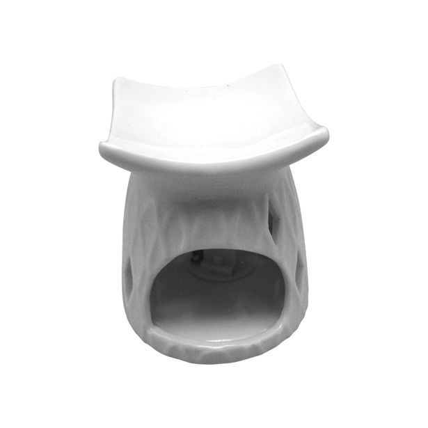 SVEČNIK GLOSSTYLE IZPARILNIK 9 CM PORCELAN