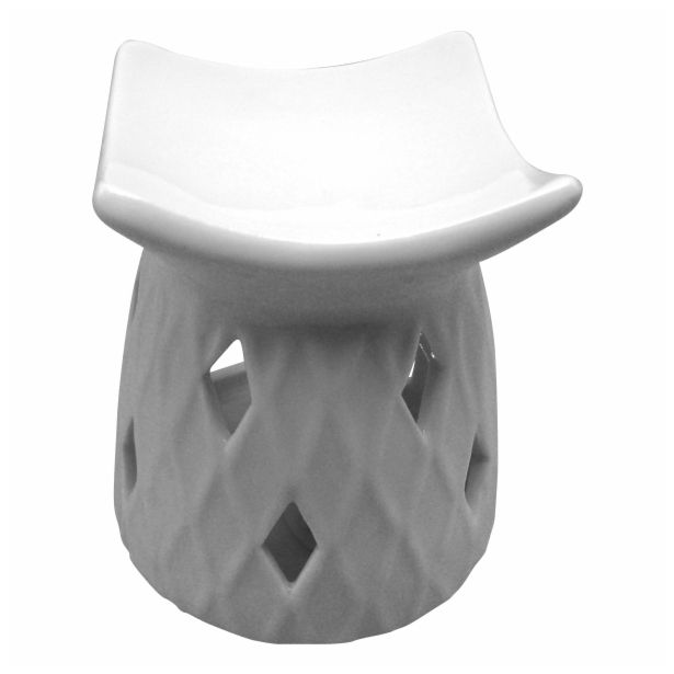 SVEČNIK GLOSSTYLE IZPARILNIK 9 CM PORCELAN