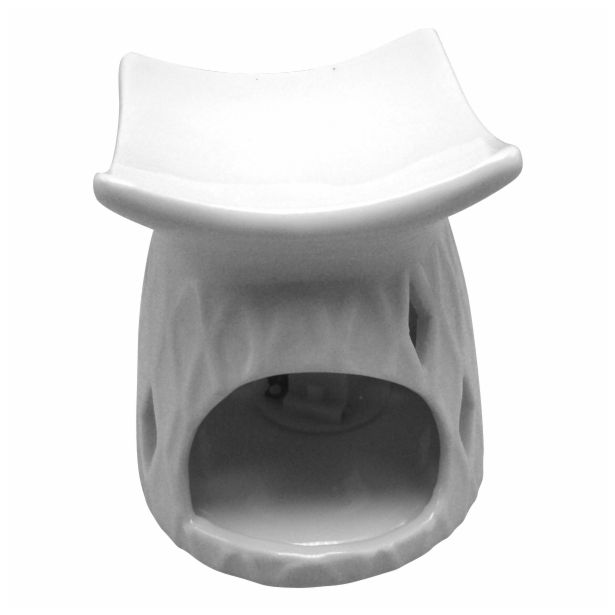 SVEČNIK GLOSSTYLE IZPARILNIK 9 CM PORCELAN