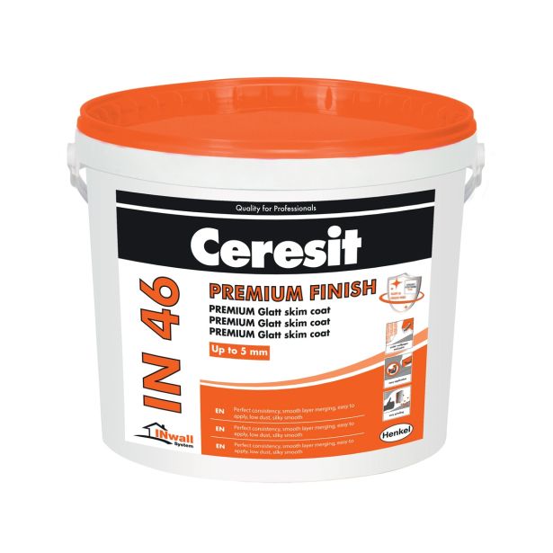 SUHA IZRAVNALNA MASA HENKEL CERESIT IN 46 15KG PREMIUM FINISH