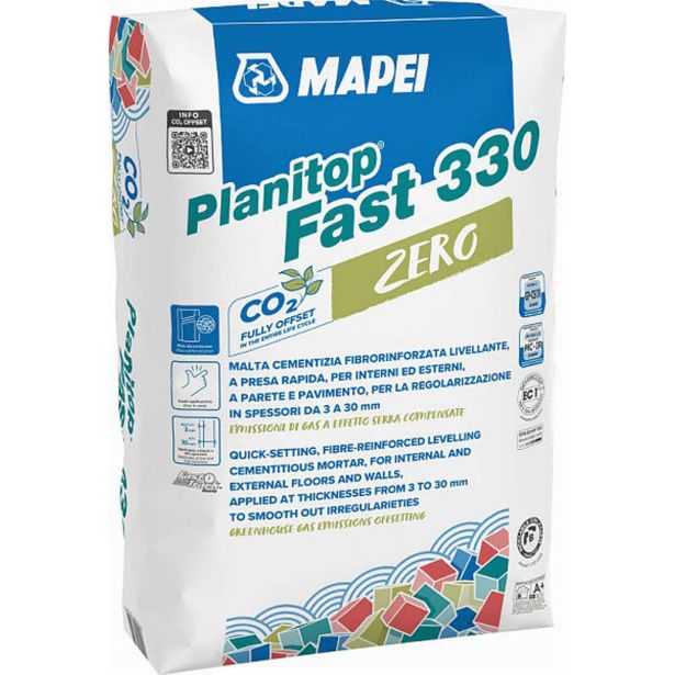 IZRAVNALNA TALNA MASA MAPEI PLANITOP 330 FAST 25 KG ZERO PAPER BAG