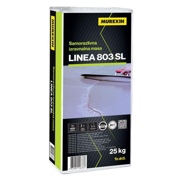 IZRAVNALNA TALNA MASA MUREXIN LINEA 803 SL 25 KG ZA ZUNANJO UPORABO