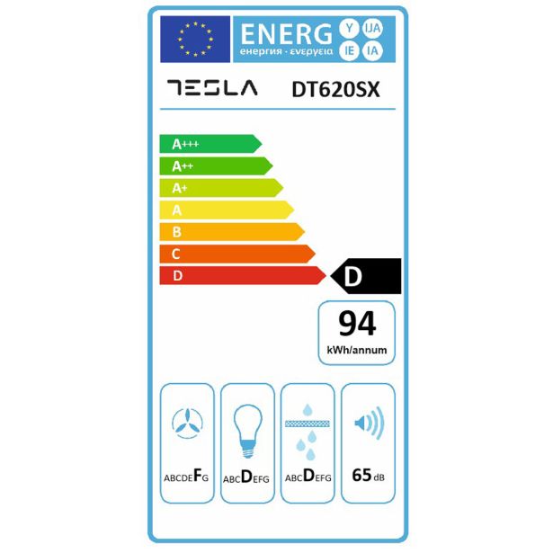 IZVLEČNA KUHINJSKA NAPA TESLA DT620SX