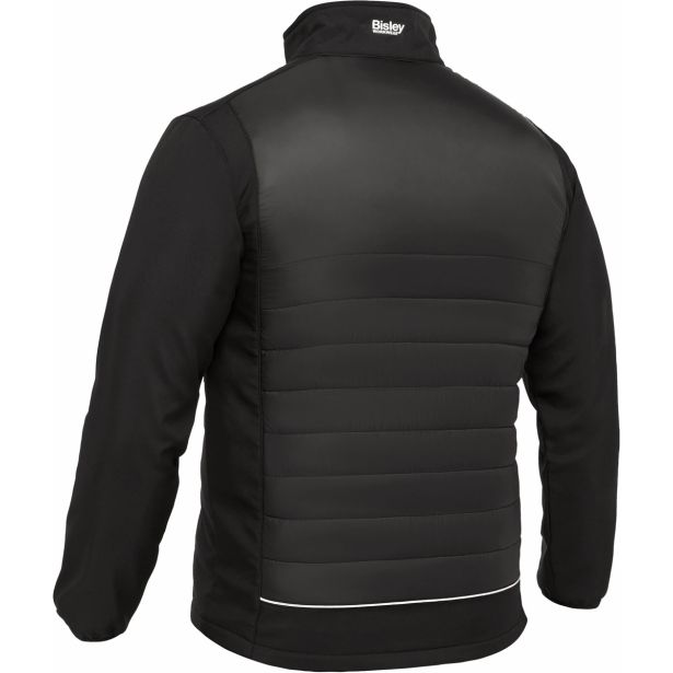 JAKNA BISLEY COOPER PUFFER SOFTSHELL ČRNA ŠT. S