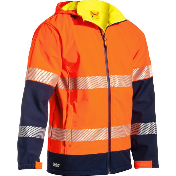 ODSEVNO OBLAČILO BISLEY JAKNA HI VIS RIPSTOP FLIS ORANŽNA M