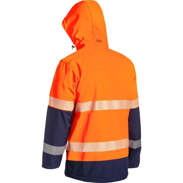 ODSEVNO OBLAČILO BISLEY JAKNA HI VIS RIPSTOP FLIS ORANŽNA M