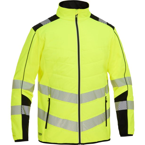 ODSEVNO OBLAČILO BISLEY JAKNA ROBEY SOFTSHELL RUMENA S