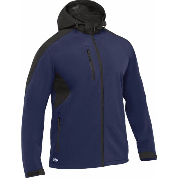 JAKNA BISLEY HICKS SOFTSHELL MODRA ŠT. XL