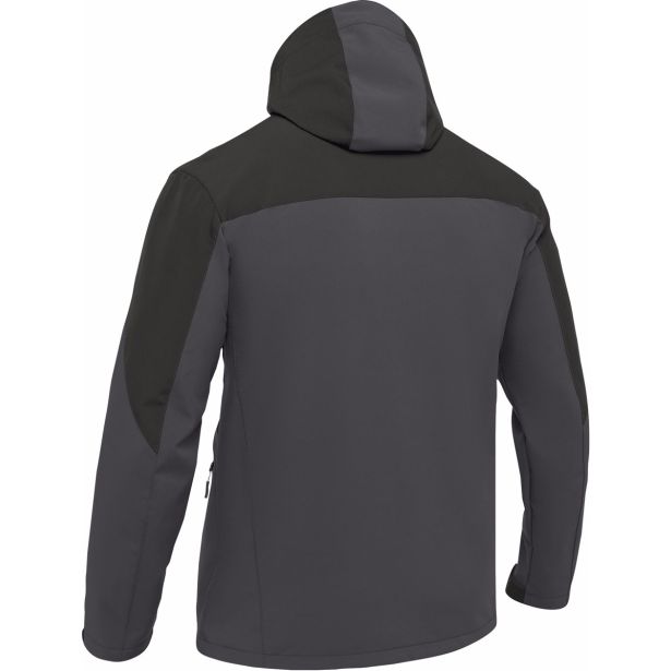 JAKNA BISLEY HICKS SOFTSHELL SIVA ŠT. 4XL