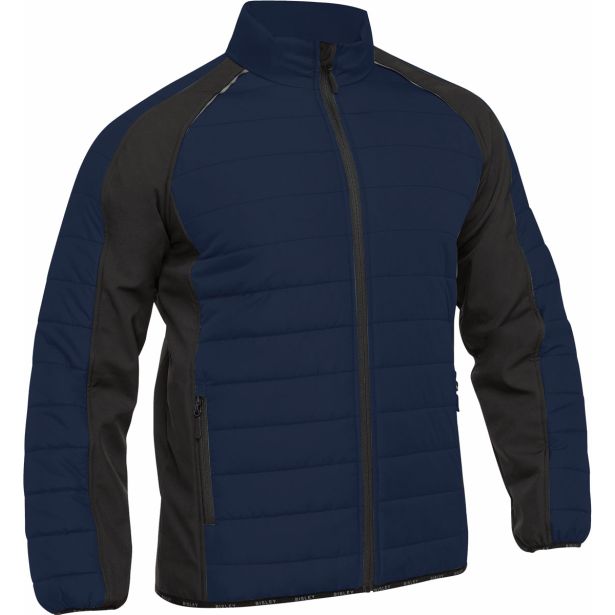 JAKNA BISLEY NARES PUFFER SOFTSHELL MODRA ŠT. XL