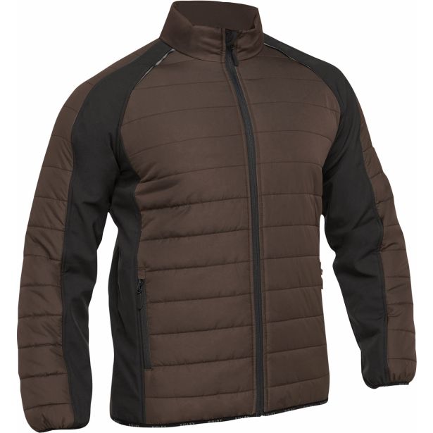 JAKNA BISLEY NARES PUFFER SOFTSHELL RJAVA ŠT. M