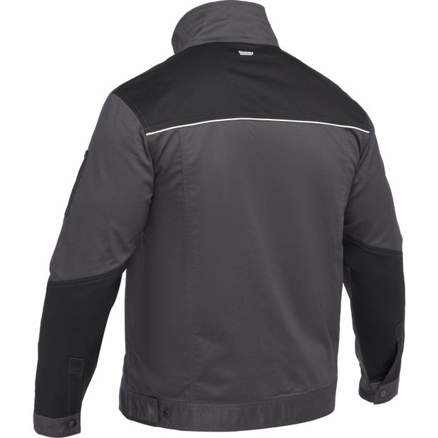 DELOVNA JAKNA BISLEY OLIVER SIVO / ČRNA ŠT. 2XL