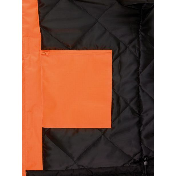 ODSEVNO OBLAČILO BISLEY JAKNA MALCOM PARKA ORANŽNA / ČRNA ŠT. L