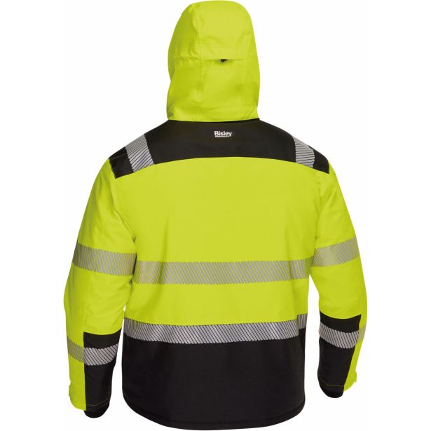 ODSEVNO OBLAČILO BISLEY JAKNA MALCOM PARKA RUMENO / ČRNA ŠT. XL