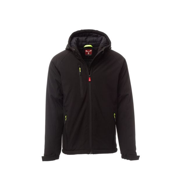 JAKNA PAYPER GALE PAD, ČRNA, 4XL