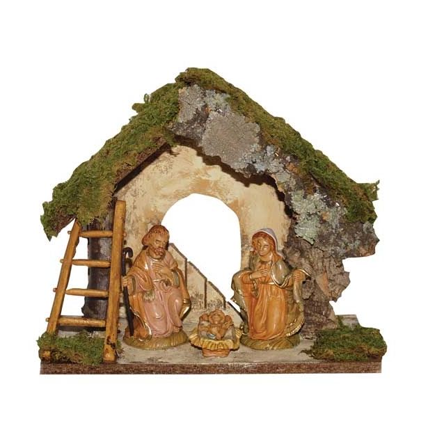 JASLICE EUROMARCHI HIŠA S FIGURAMI 10 CM 3/1 24X14X22 CM