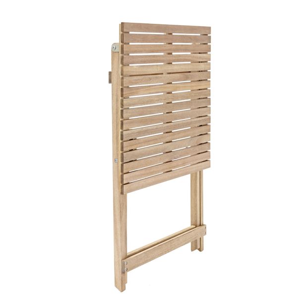 LESENA VRTNA GARNITURA NATERIAL SOLIS II MIZA 55X55 AKACIJA