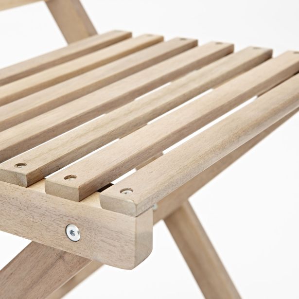 LESENA VRTNA GARNITURA NATERIAL SOLIS II MIZA 55X55 AKACIJA