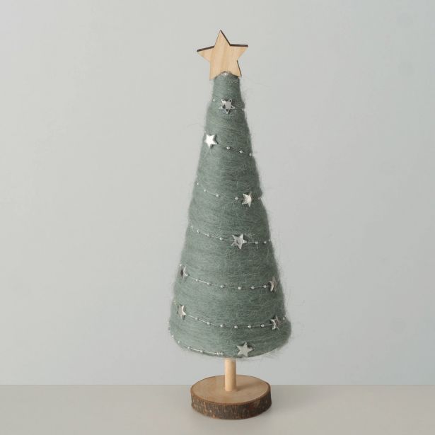 NAMIZNA DEKORACIJA - JELKA, 34 CM, SORT