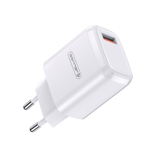 JELLICO ADAPTER A77 HIŠNI POLNILEC 3.0A QUICK CHARGE 22,5W VHOD USB A S KABLOM TYPE C  - (EU BLISTER) - BEL