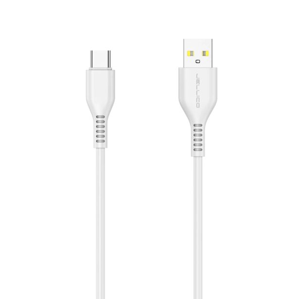 JELLICO PODATKOVNI KABEL KDS-30 (FAST CHARGE) 3,1A VHOD TYPE C NA USB-A 1M, BEL