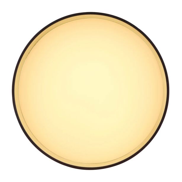 NADGRADNA STROP. SVETILKA JENNY 16W, WW ČRNA / ZLATA