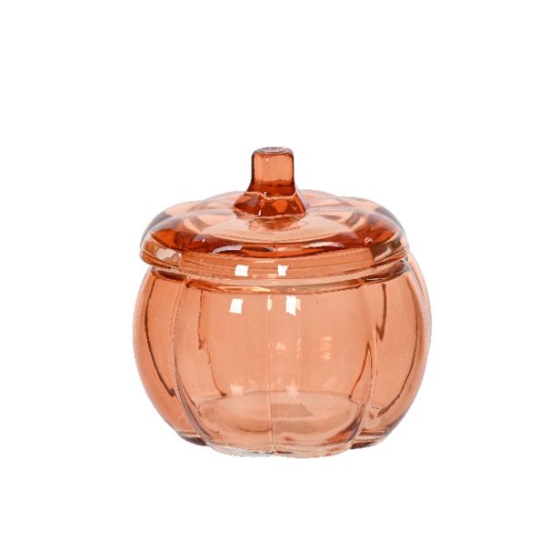 JESENSKA DEKORACIJA DECORIS BUČA STEKLENA 12X12X11.6 CM, SORTIRANO