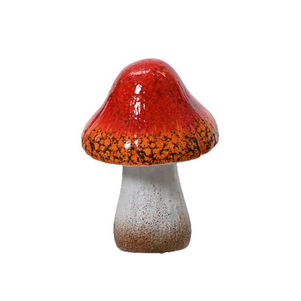 JESENSKA DEKORACIJA DECORIS GOBA TERAKOTA 8.4X7.9X9.5 CM, SORTIRANO