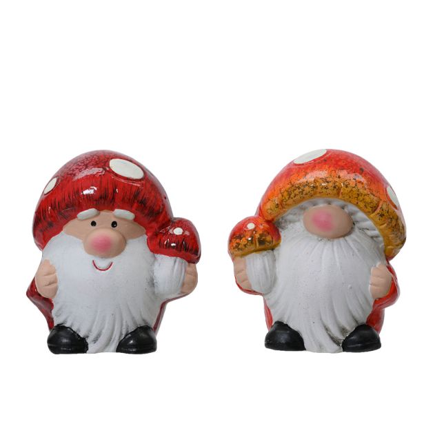 JESENSKA DEKORACIJA DECORIS ŠKRAT Z GOBO 9.9X7.9X11.5, SORTIRANO