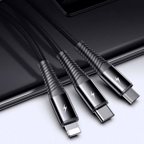 JOYROOM S-1230 G4 POLNILNI KABEL 3V1 LIGHTNING / TYPE C / MICROUSB