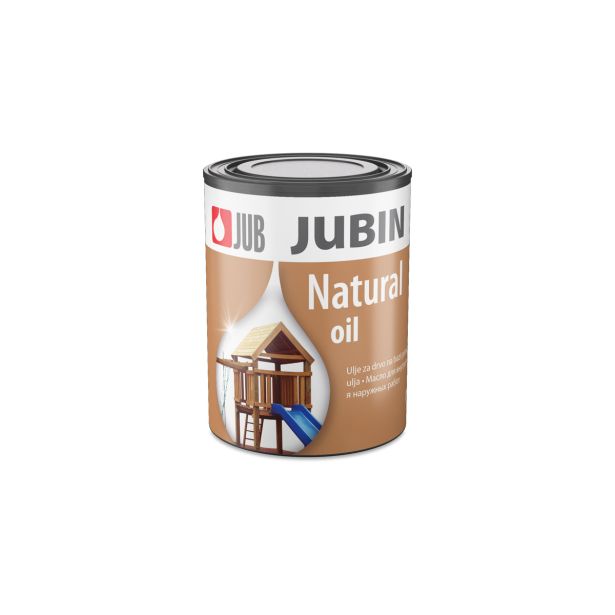 OLJE ZA LES JUB JUBIN NATURAL OIL 0.75 L BREZBARVNI 14
