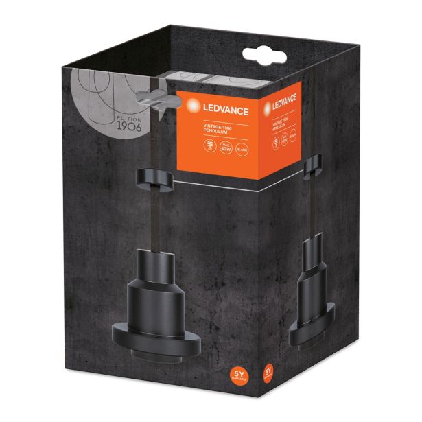 DEL ZA SVETILKO LEDVANCE KABEL Z OKOVOM ČRNA/ČRNA