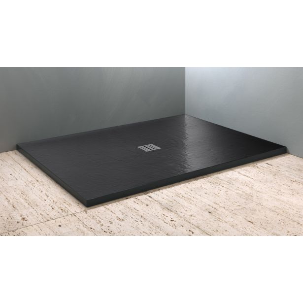 KAD ZA PRHANJE IZ UM.MAR. KOLPA SAN HORA STONE 120X90 ANTRAC. ZA VGRADNJO RELIEFNA POV.