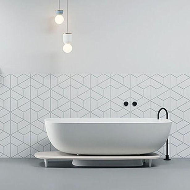 KAD ZA PRHANJE, KOTNA KOLPA SAN MILO-FS 174X75 KERROCK BELA