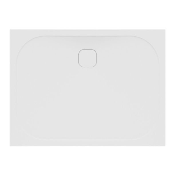 KAD ZA PRHANJE, KOTNA KOLPA SAN PANDORA 100X80 LM BELA KOTNA ZA VGRADNJO