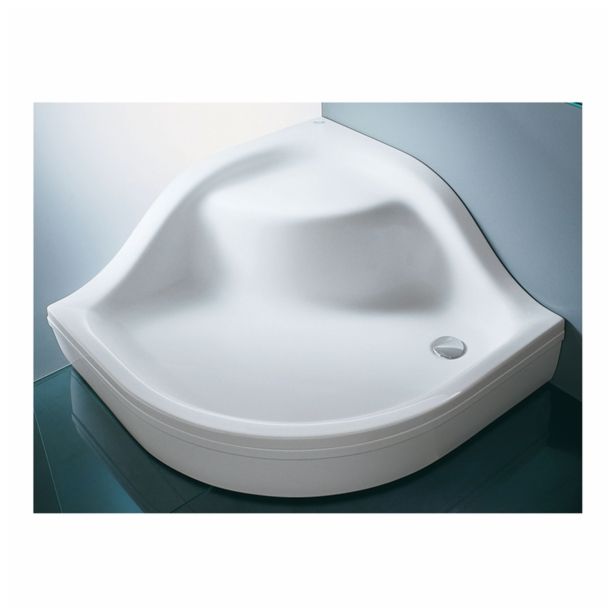 KAD ZA PRHANJE, POLKROŽNA KOLPA SAN BEBOP 90/O R 550 BELA S SEDEŽEM Z OBLOGO